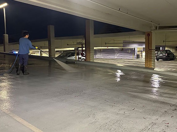 Parking Garage & Lot Cleaning