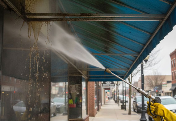 Awning, Canopy & Overhang Cleaning